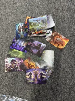 MTG Art Series Wilds of Eldraine Complete Gold Signature/Stamped Set (81) - NM - Image 3