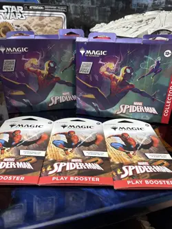 MTG Marvel’s Spider-Man Collector Booster Omega Sealed (2) Booster Pack (3) - Image 1