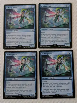 MTG 4 x Final Fantasy Uncommon IL MHEG PIXIE NM - Image 1
