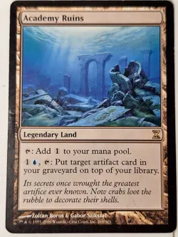Academy Ruins - Time Spiral - Magic the Gathering MTG Nice! - Image 1