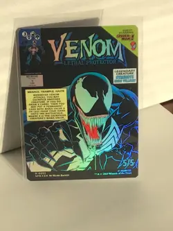 Venom Eddie Brock- Borderless FOIL - Marvel's Spider-Man (0233) MTG - SSP NP - Image 1