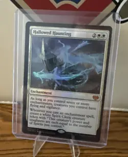 Hallowed Haunting - Innistrad: Crimson Vow MTG Magic The Gathering Foil 2021 - Image 1