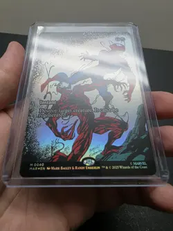 MTG Terminate #0040 Foil Borderless Mythic Marvel Eternal-Legal (MAR) - Image 2