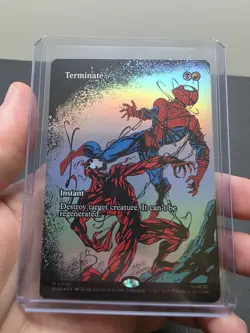 MTG Terminate #0040 Foil Borderless Mythic Marvel Eternal-Legal (MAR) - Image 3