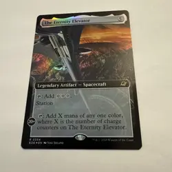 The Eternity Elevator FOIL Extended Art 354 Edge of Eternities EOE MTG Unplayed - Image 3