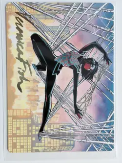 Silk Web Weaver SIGNED (39/54) Art Series (Art Card) [MTG] - Image 1