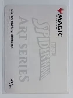 Silk Web Weaver SIGNED (39/54) Art Series (Art Card) [MTG] - Image 2