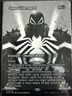 MTG Spider-Man Opposition Agent Borderless M/NM, English (Non-Foil) 🔥 - Image 1