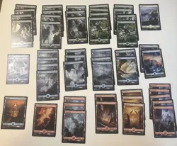 Lot Of 50 Full Art Basic Land Mostly BFZ MTG Magic The Gathering - Image 1