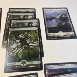 Lot Of 50 Full Art Basic Land Mostly BFZ MTG Magic The Gathering - Image 4