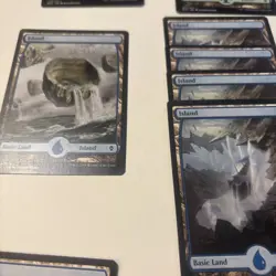 Lot Of 50 Full Art Basic Land Mostly BFZ MTG Magic The Gathering - Image 5