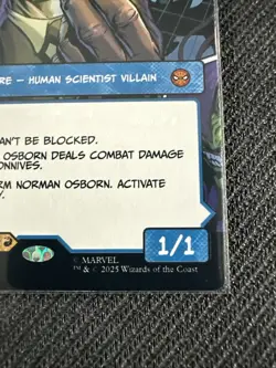 Norman Osborn (Borderless) Marvel's Spider-Man Regular #0220 NM Near Mint MTG NM - Image 3