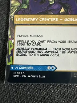 Norman Osborn (Borderless) Marvel's Spider-Man Regular #0220 NM Near Mint MTG NM - Image 6