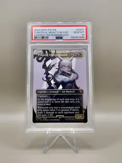 Y'shtola, Night's Blessed (Borderless) MTG: Final Fantasy (PSA 10 💎 Mint) - Image 1