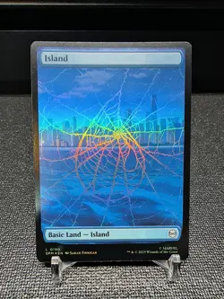 Island 0190 (Foil) Land MTG Spider-Man - Image 1