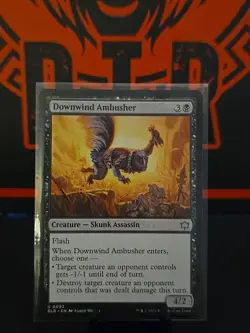 Downwind Ambusher [Bloomburrow] Magic MTG NM U 0092 - Image 1