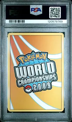 2009 POKEMON WORLD CHAMPIONSHIPS PROMO QUEENGAR #92 CALL ENERGY PSA 8 - Image 2
