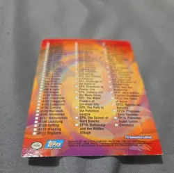 Pokemon Topps Series 2 Checklist Holo Blue Logo NM Vintage - Image 5