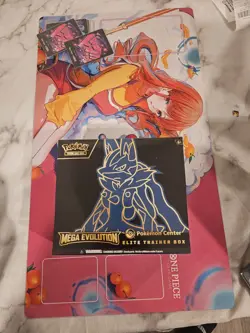 Pokemon Center Mega Evolution Elite Trainer Box (Lucario) ETB - Image 1