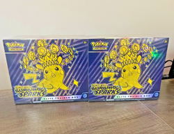 [LOT OF 2] - Pokemon TCG Surging Sparks Elite Trainer Boxes SV08 - Image 1