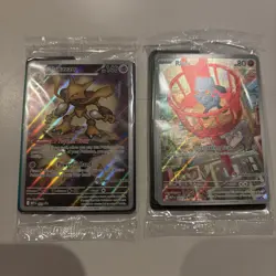 Mega Evolution - Alakazam & Riolu - Pokemon Center STAMPED Promos - SEALED - Image 1