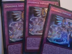 Yugioh Dominus Impulse MP25-EN116 Prismatic Secret Rare 1st Edition Near Mint NM - Image 2
