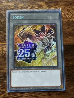 YUGIOH (MISPRINT) Yugi Token MP24-EN051 Secret Rare NM - Image 1