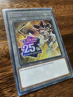 YUGIOH (MISPRINT) Yugi Token MP24-EN051 Secret Rare NM - Image 3
