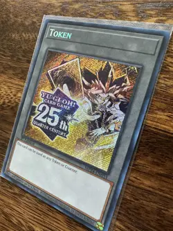 YUGIOH (MISPRINT) Yugi Token MP24-EN051 Secret Rare NM - Image 4