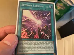 Yugioh! 3x/Playset Seventh Tachyon MZTM-EN016 2x Secret & 1x CR 1st NM - Image 3