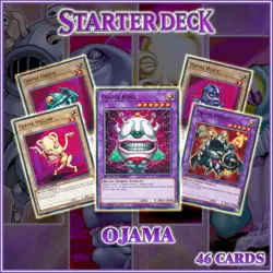 OJAMA STARTER DECK 46 | Chazz Blue Red King Knight Beast Duelist Kingdom YuGiOh - Image 1