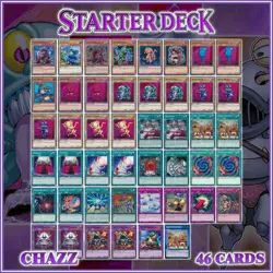OJAMA STARTER DECK 46 | Chazz Blue Red King Knight Beast Duelist Kingdom YuGiOh - Image 2
