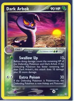 Dark Arbok 29/109 - EX Team Rocket Returns - Pokemon EXC-NM BUY 2 CARDS GET 1 FR - Image 1