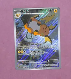 Pokemon Sv02: Paldea Evolved Raichu Holo Illustration Card 211/193 NM-MT - Image 1