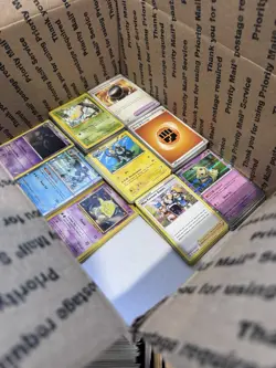 🔥 17lbs+ 4200+ UNSEARCHED Pokemon Bulk Lot! Holos Has Some Holos Cards LP/NM ✨ - Image 3