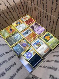 🔥 17lbs+ 4200+ UNSEARCHED Pokemon Bulk Lot! Holos Has Some Holos Cards LP/NM ✨ - Image 5