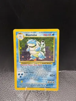 Blastoise Base Set 2 Holo Unlimited Rare Card 2 /130 - Image 2