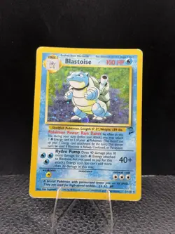 Blastoise Base Set 2 Holo Unlimited Rare Card 2 /130 - Image 3
