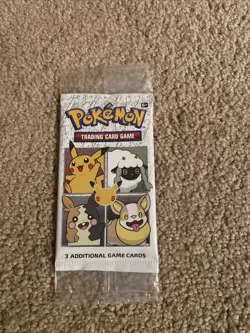 1x SEALED 25th Anniversary General Mills Pokemon Cereal 3-Card Booster Packs! - Image 1