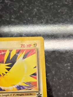 Zapdos 23/53 Wizards Black Star Promo Regular MP Vintage Pokemon Card 2000 - Image 4