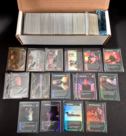 Star Wars Trading Card Game Lot with 17 Foils and Over 750 Regular WOTC TCG - Image 1