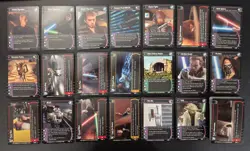 Star Wars Trading Card Game Lot with 17 Foils and Over 750 Regular WOTC TCG - Image 4