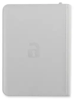 Vault X White Edition 4-Pocket Exo-Tec Zip Binder - 160 Cards - New - Image 3