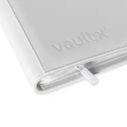 Vault X White Edition 4-Pocket Exo-Tec Zip Binder - 160 Cards - New - Image 4