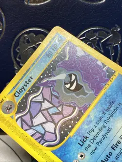 Cloyster 42/165 Expedition Base Set Rare WotC Vintage Pokemon Card LP - Image 3