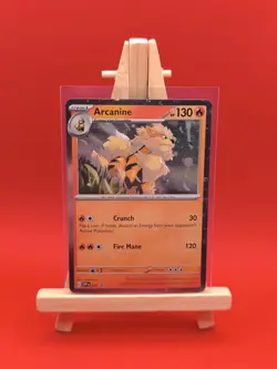 Pokemon Arcanine SVP011 Scarlet & Violet Holo Rare Promo Pokemon Card - Image 3
