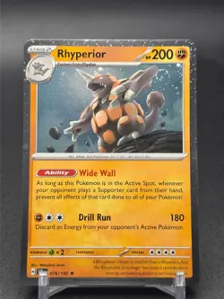 Rhyperior SWIRL (Cosmos Holo) 076/142 Miscellaneous Cards & Products Swirl Holo - Image 1
