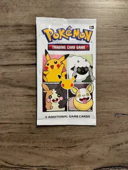 25th Anniversary Pokemon Card Sealed Pack General Mills Cereal 2021 - Image 1