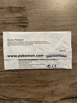 25th Anniversary Pokemon Card Sealed Pack General Mills Cereal 2021 - Image 2