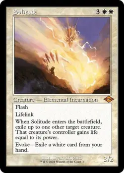 MTG English Solitude (Retro Frame) NM Foil Modern Horizons 2 - Image 1